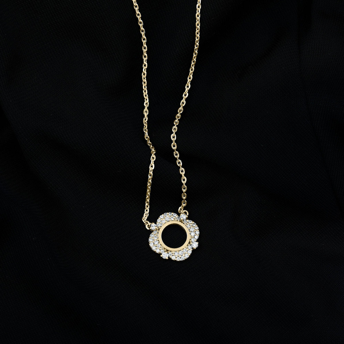 Certified Lab Grown Diamond Nature Inspired Necklace