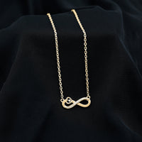 Certified Lab Grown Diamond Infinity Heart Necklace