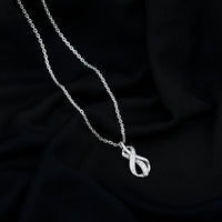 Certified Lab Grown Diamond Infinity Loop Necklace