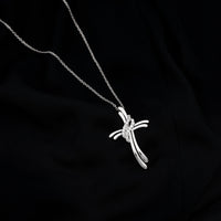 Lab Grown Diamond Designer Catholic Cross Necklace