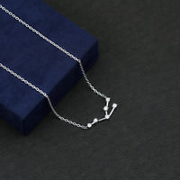 Moissanite Constellation Taurus Zodiac Sign Necklace