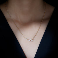 Moissanite Constellation Taurus Zodiac Sign Necklace