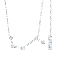 Moissanite Aries Constellation Necklace for Women