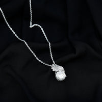 Nature Inspired 5.6 Carat Moissanite Designer Necklace for Wedding