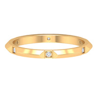 Certified Natural Diamond Anniversary Band Ring