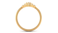 Contemporary Diamond Promise Ring with Certificate