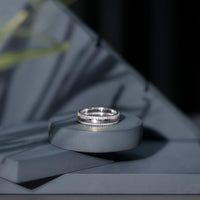 Natural Certified Diamond Wedding Band