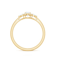 Natural Diamond Promise Ring with Certificate