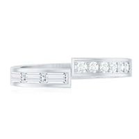 Natural Diamond Anniversary Band Ring with Certificate