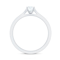 Certified Natural Diamond Promise Ring