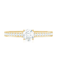 Certified Natural Diamond Promise Ring