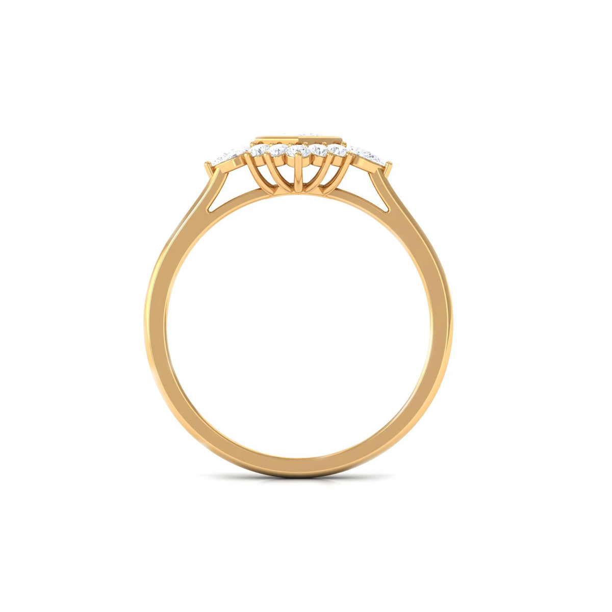 Designer Diamond Engagement Ring with Halo
