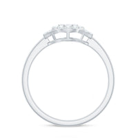 Real Diamond Engagement Ring with Halo