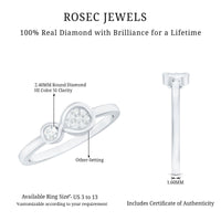 Natural Diamond Infinity Promise Ring