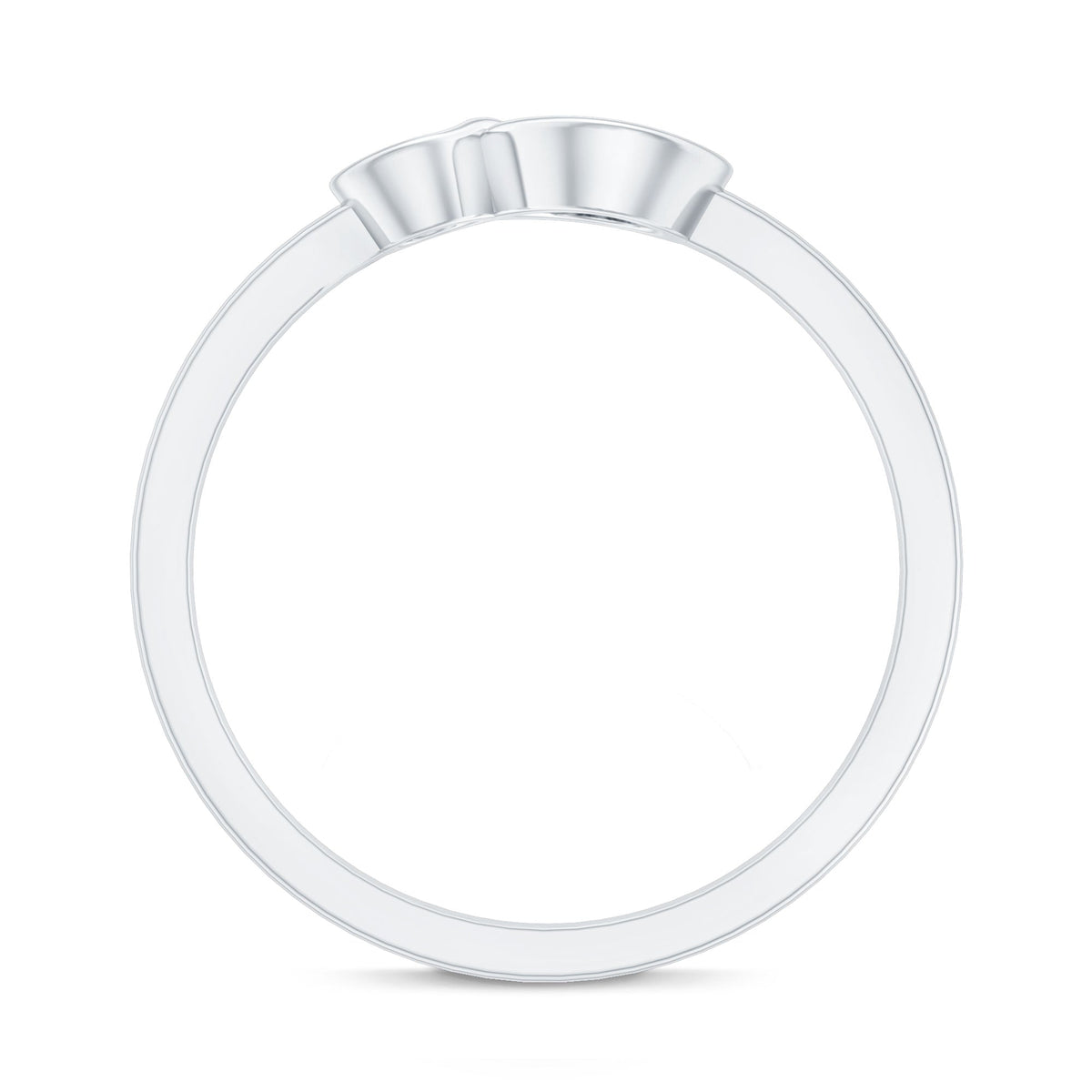Natural Diamond Infinity Promise Ring