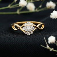 Certified Diamond Infinity Promise Ring