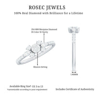Certified Real Diamond Promise Ring