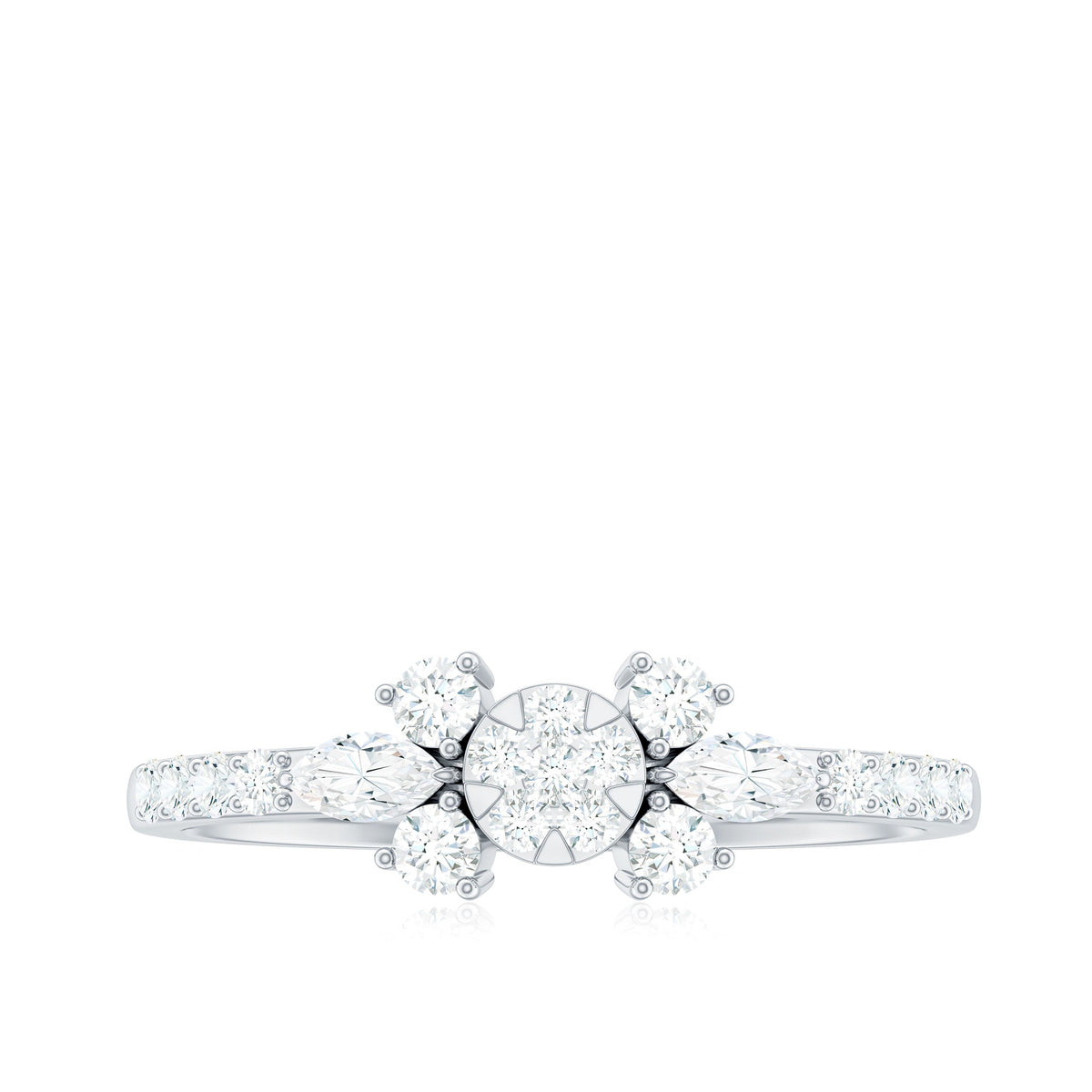Certified Real Diamond Promise Ring