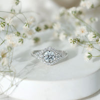 Certified 6 MM Lab Grown Diamond Classic Engagement Ring