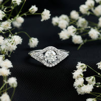 Certified 6 MM Lab Grown Diamond Classic Engagement Ring