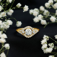 Certified 6 MM Lab Grown Diamond Classic Engagement Ring