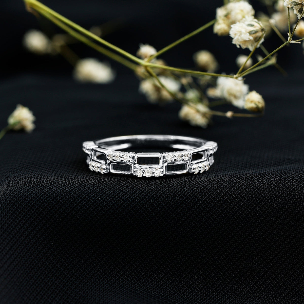 Certified Lab Grown Diamond Wedding Anniversary Ring For Women