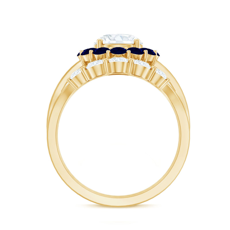 Rosec Jewels lab-grown 7mm diamond engagement ring with enhancer, featuring a sparkling gemstone and elegant band.