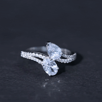 Certified Lab Grown Diamond Toi Et Moi Engagement Ring