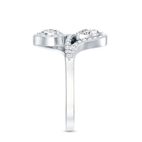 Certified Lab Diamond Toi Et Moi Designer Engagement Ring