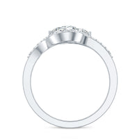 Certified Lab Diamond Toi Et Moi Designer Engagement Ring