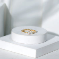 Certified Lab Grown Diamond Two Stone Promise Ring
