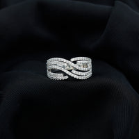 Certified Lab Grown Diamond Wide Wedding Band