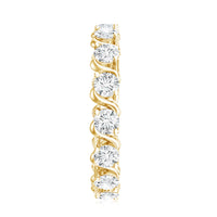 Certified Lab Grown Diamond Eternity Wedding Band