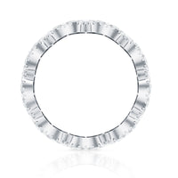 Certified Lab Diamond Vintage Inspired Wedding Ring