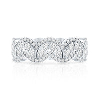 Certified Lab Diamond Vintage Inspired Wedding Ring