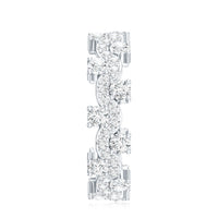 Certified Lab Grown Diamond Designer Wedding Eternity Ring