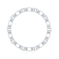 Certified Lab Grown Diamond Designer Wedding Eternity Ring