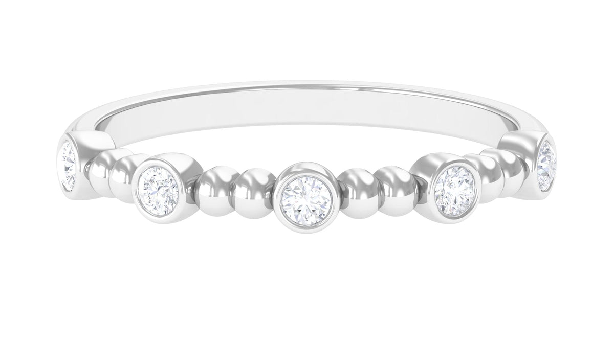 Natural Diamond Stackable Ring for Women
