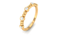 Natural Diamond Stackable Ring for Women