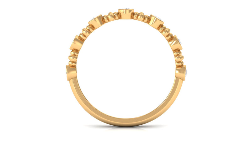 Genuine certified diamond proposal ring for women featuring a sparkling diamond set in a elegant Rosec Jewels ring design.