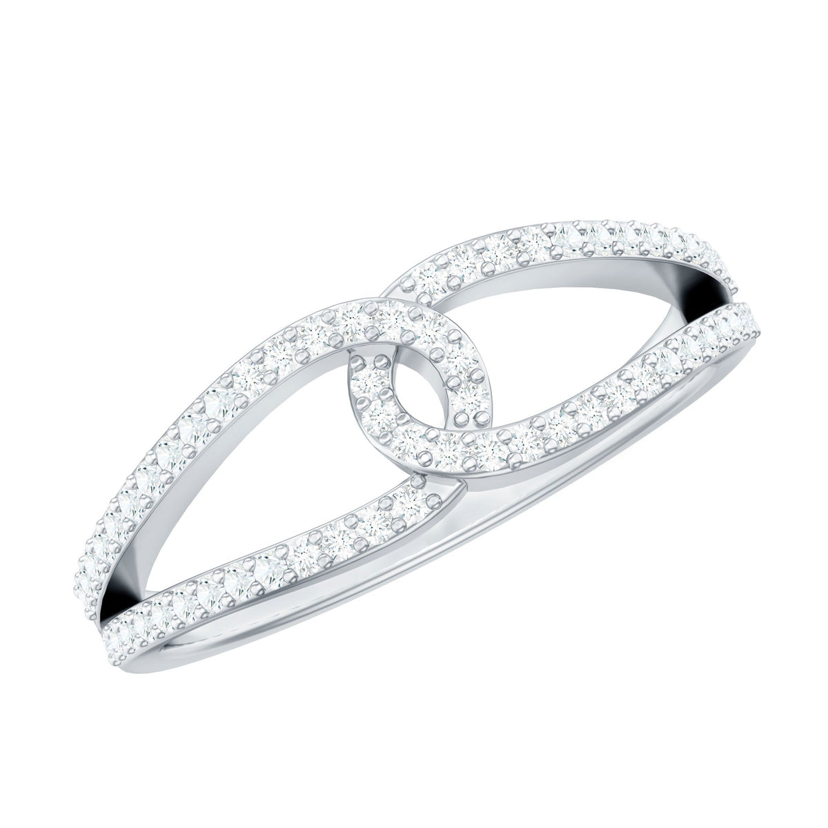 Certified Real Diamond Anniversary Ring for Women
