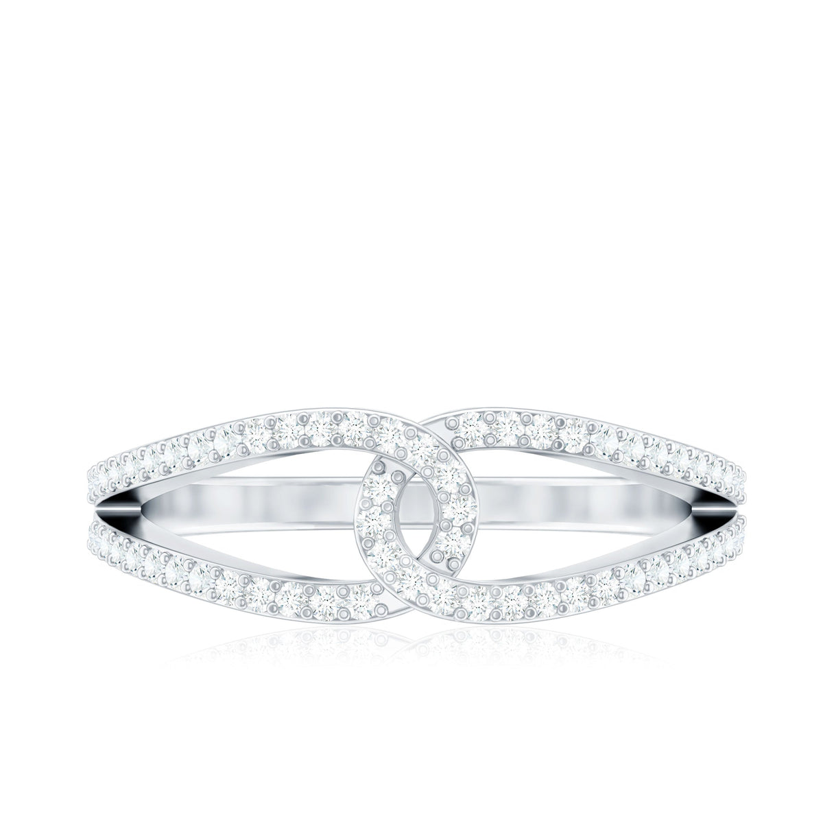 Certified Real Diamond Anniversary Ring for Women