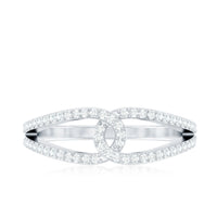 Certified Real Diamond Anniversary Ring for Women