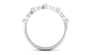 Certified Natural Diamond Interlock Infinity Ring