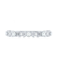 Nature Inspired Diamond Wedding Ring