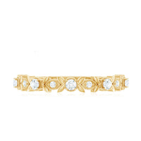 Nature Inspired Diamond Wedding Ring