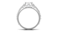 Real Diamond Celtic Knot Engagement Ring