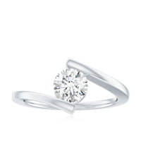 Round Brilliant Cut Moissanite Pre Engagement Ring