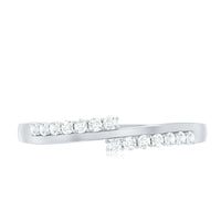Minimalist Real Diamond Stackable Ring for Women