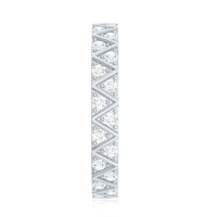 Diamond Band Ring in Surface Prong Set